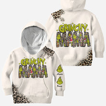 Load image into Gallery viewer, Personalized Grinchy Mama Christmas All Over Shirt for Women