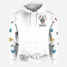 Load image into Gallery viewer, Personalized Nightmare Hoodie & Leggings Set with Custom Name for Fans