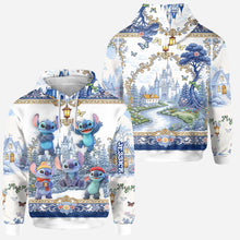 Load image into Gallery viewer, Personalized Ohana Hoodie and Leggings Set for Family Gift
