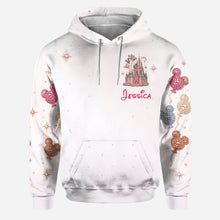 Load image into Gallery viewer, Personalized Disney Mouse Hoodie and Leggings Set for Girls