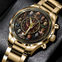 Load image into Gallery viewer, Personalized Horror Character Hand Watch Unique Halloween Gift