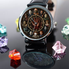 Load image into Gallery viewer, Personalized Horror Character Hand Watch Unique Halloween Gift