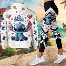 Load image into Gallery viewer, Personalized Ohana Hoodie and Leggings Set Custom Name Family Gift