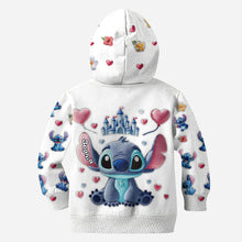 Load image into Gallery viewer, Personalized Ohana Hoodie and Leggings Set Custom Name Family Gift