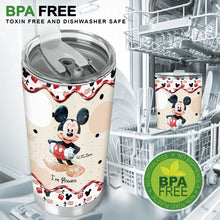 Load image into Gallery viewer, Personalized Mickey & Minnie Mouse Tumbler Custom Name Gift for Couples