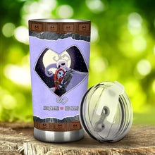 Load image into Gallery viewer, Personalized Couple Tumbler My Heart Is Happy Gift