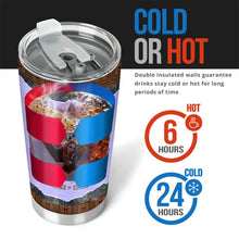 Load image into Gallery viewer, Personalized Couple Tumbler My Heart Is Happy Gift
