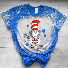 Load image into Gallery viewer, Handmade Bleached Shirt 100 Days of Teaching Kindness Gift