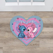 Load image into Gallery viewer, Personalized Heart-Shaped Doormat for Couples Home Decor Gift