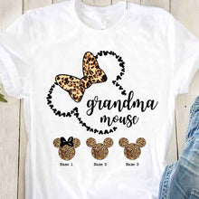 Load image into Gallery viewer, Personalized Grandma Mouse T-shirt & Hoodie for Mother's Day