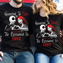Load image into Gallery viewer, Personalized Couple T-Shirt & Hoodie with Custom Name Gift