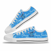 Load image into Gallery viewer, Personalized Ohana Low Top Shoes Custom Name Gift for Family