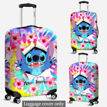 Load image into Gallery viewer, Personalized Ohana Luggage Cover Custom Design for Travel