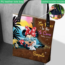 Load image into Gallery viewer, Personalized Retired Tote Bag with Minnie Mouse Design Gift