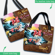 Load image into Gallery viewer, Personalized Retired Tote Bag with Minnie Mouse Design Gift