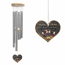 Load image into Gallery viewer, Personalized Love Wind Chime Gift for Couples Anniversary