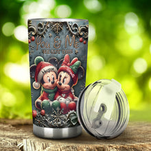Load image into Gallery viewer, Personalized Tumbler You & Me Custom Name Holiday Gift