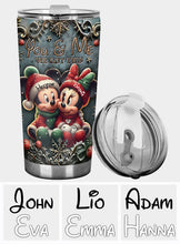 Load image into Gallery viewer, Personalized Tumbler You & Me Custom Name Holiday Gift