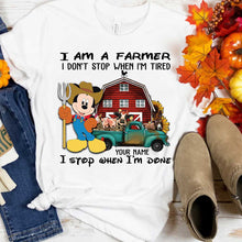 Load image into Gallery viewer, Personalized Farmer T-Shirt & Hoodie Custom Name Gift