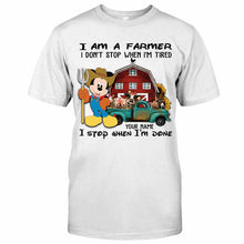 Load image into Gallery viewer, Personalized Farmer T-Shirt & Hoodie Custom Name Gift