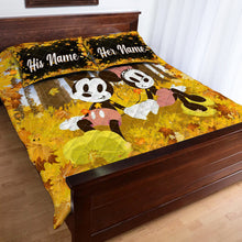 Load image into Gallery viewer, Personalized Mouse Quilt Set All of Me Loves All of You Gift