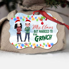 Load image into Gallery viewer, Personalized Mrs Claus Christmas Couple Ornament Custom Gift