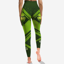 Load image into Gallery viewer, Personalized Christmas Hoodie and Leggings Grinch Design Gift