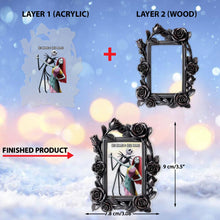 Load image into Gallery viewer, Personalized Nightmare Before Christmas Ornament Custom Name Gift