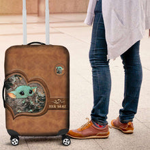 Load image into Gallery viewer, Personalized Force Luggage Cover Custom Name Travel Gift