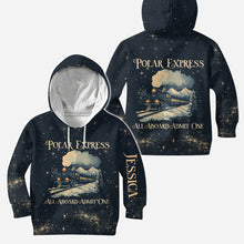 Load image into Gallery viewer, Personalized Polar Express Christmas Hoodie & Leggings Set