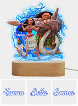 Load image into Gallery viewer, Personalized Mouse Shaped Acrylic Plaque with Light Base Gift