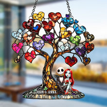 Load image into Gallery viewer, Personalized Nightmare Window Hanging Suncatcher Ornament Gift for Couples