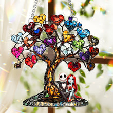 Load image into Gallery viewer, Personalized Nightmare Window Hanging Suncatcher Ornament Gift for Couples