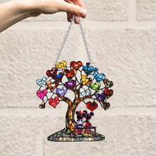 Load image into Gallery viewer, Personalized Window Hanging Suncatcher Ornament Unique Gift for Couples