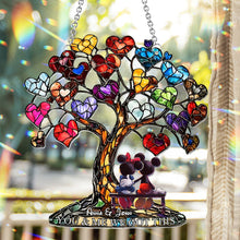 Load image into Gallery viewer, Personalized Window Hanging Suncatcher Ornament Unique Gift for Couples