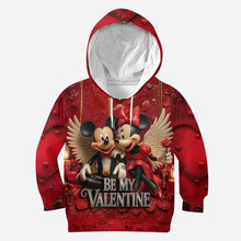 Load image into Gallery viewer, Personalized Valentine Mickey & Minnie All Over Shirt for Couples