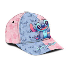 Load image into Gallery viewer, Personalized Classic Cap with Stitch Design for Kids – Custom Name Gift