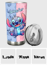 Load image into Gallery viewer, Personalized Ohana Tumbler Custom Name Unique Gift Idea
