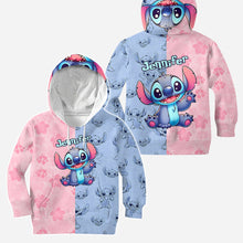 Load image into Gallery viewer, Personalized Ohana Hoodie and Leggings Set for Kids - Custom Name Gift