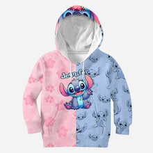 Load image into Gallery viewer, Personalized Ohana Hoodie and Leggings Set for Kids - Custom Name Gift
