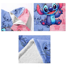 Load image into Gallery viewer, Personalized Ohana Blanket Hoodie Custom Name Gift for Kids