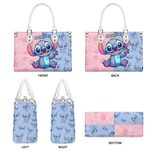 Load image into Gallery viewer, Personalized Ohana Leather Handbag with Name Gift for Her