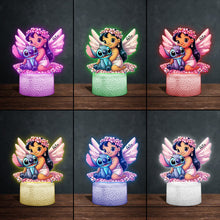 Load image into Gallery viewer, Personalized Ohana Shaped Plaque Light Base for Friends & Family
