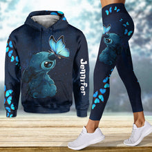 Load image into Gallery viewer, Personalized Hoodie and Leggings Set with Custom Name for Women