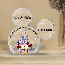Load image into Gallery viewer, Personalized Mouse Shaped Acrylic Plaque Custom Name Gift