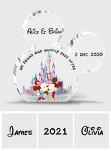 Load image into Gallery viewer, Personalized Mouse Shaped Acrylic Plaque Custom Name Gift