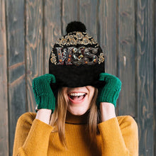 Load image into Gallery viewer, Personalized Nightmare Before Christmas Beanie Hat for Couples Gift