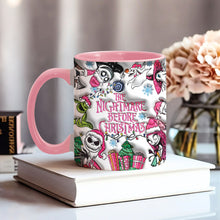 Load image into Gallery viewer, Personalized Nightmare Before Christmas Accent Mug Gift