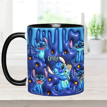 Load image into Gallery viewer, Personalized Ohana Accent Mug Custom Name Gift for Family