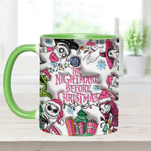 Load image into Gallery viewer, Personalized Nightmare Before Christmas Accent Mug Gift